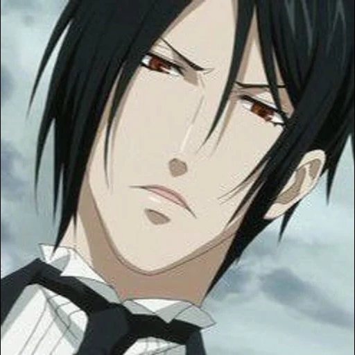 sebastian michelis, anime di sebastian michelis, anime dark steward sebastian, steward oscuro sebastian michael, meme di sebastian michelis dark housekeeper