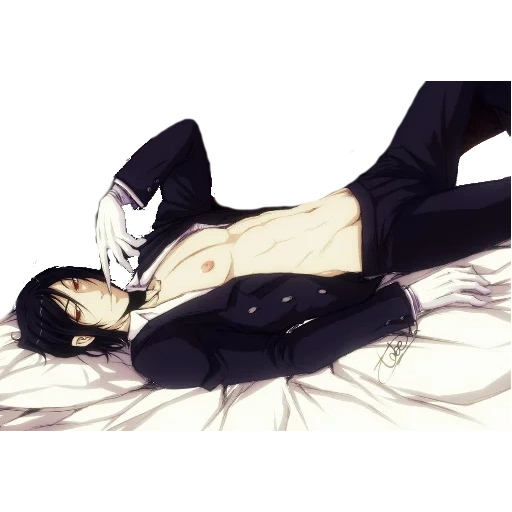 sebastian michelis, dakimakura sebastian michaelis, sebastian michelis halbnackt, daki makula dark butler sebastian