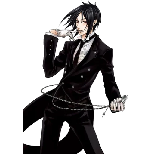 sebastian michelis, sebastian michael, wig sebastian michelis, sebastian the dark butler, sebastian michael all high