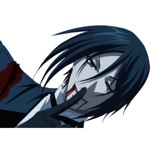 sebastian, housekeeper, dark butler 2, sebastian the dark housekeeper, anime dark butler sebastian blood