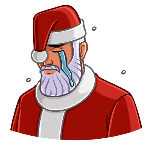 santa, santa rahasia, stiker secret santa