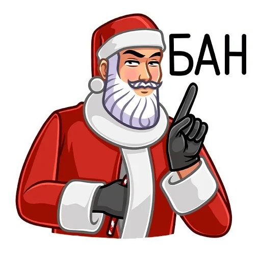 santa, santa rahasia, stiker secret santa