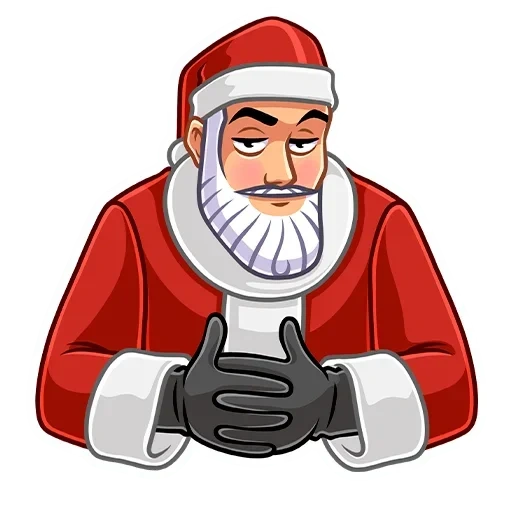 père noël, père noël secret, père noël secret, robot secret du père noël, stickers père noël secret