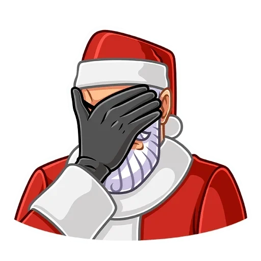 geheimnis santa, sticker secret santa