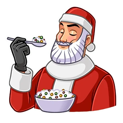 santa rahasia, santa rahasia, stiker secret santa