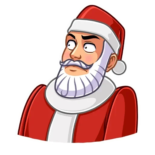 père noël, père noël secret, père noël souriant, père noël secret, stickers père noël secret