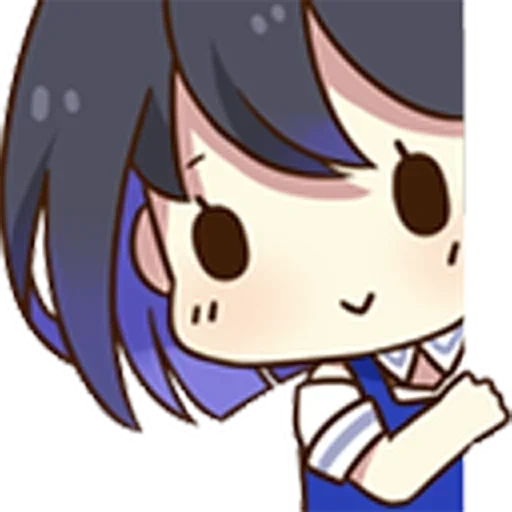 chibi, animação, figura, yuri ddlc, honkai impact 3