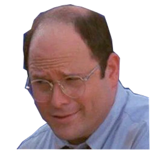 george costanza, мужчина, томас хэйес, emote