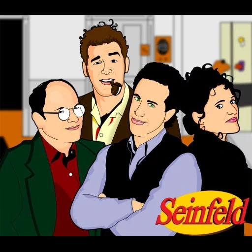 кадр фильма, seinfeld dvd, сайнфелд постер, seinfeld episode, сайнфелд комик 1989