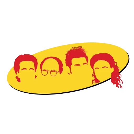 логотип, хэл дэвид, seinfeld logo, джерри сайнфелд, czerwone gitary обложки