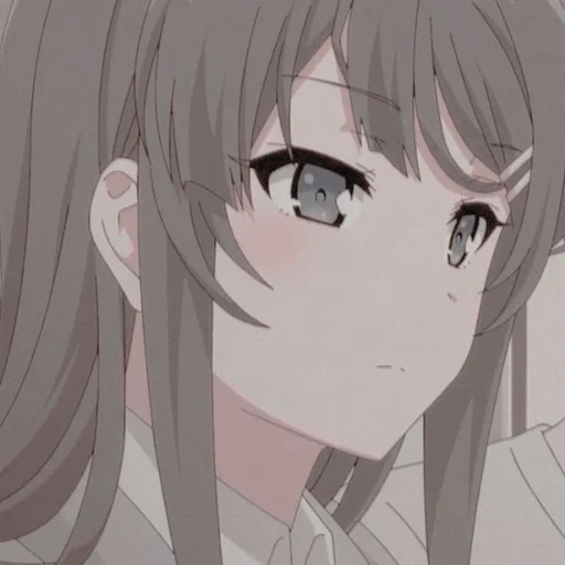 ragazze anime, personaggi anime, sakuta azusagawa, seishun buta yarou, possa screenshot di sakuraudzima