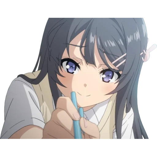 anime, mi sakurajima, anime sakurajima, seishun buta yarou, seishun buta yarou wa bunny