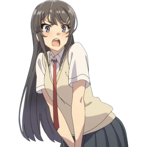 die senpai, sakurajima, seishun buta yarou, stealth yarou anime, seishun buta yarou wa bunny