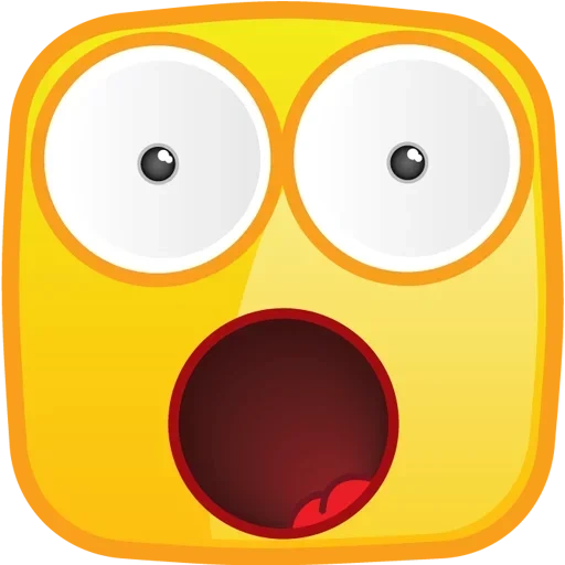 the game, emoji, emoji emoticons, the face with an open mouth, smiley bulging eyes surprised