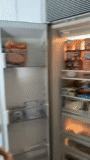nevera, refrigerador abucheo, refrigerador oka, construido en refrigerador, refrigerador de dos cámaras