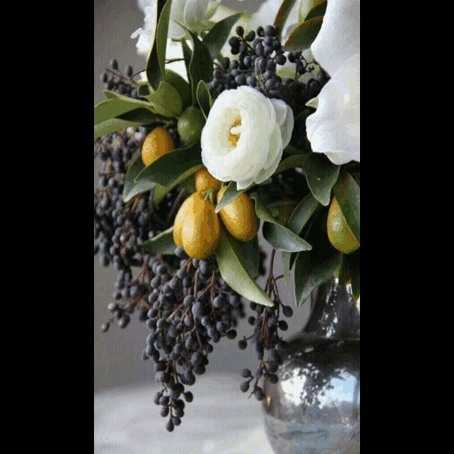 букет лимонами, букет флористика, цветы флористика, цветы зимние букеты, цветочная композиция