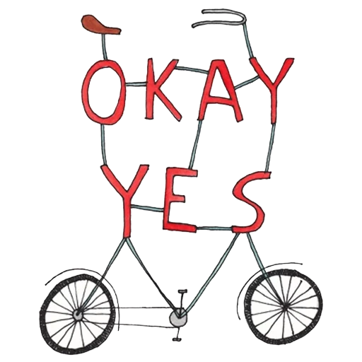 disegno in bicicletta, bicicletta semplice, stencil ciclistico, illustrazione ciclistica, disegno per bici ibrido