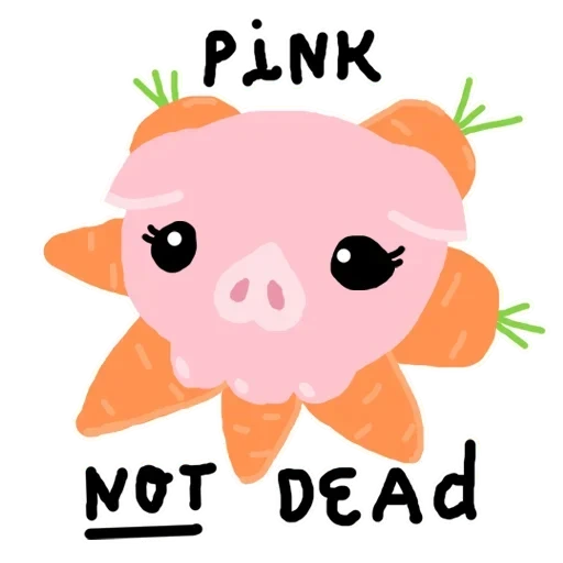 pig, piggy, cute pig, pig flat, kawaii pig