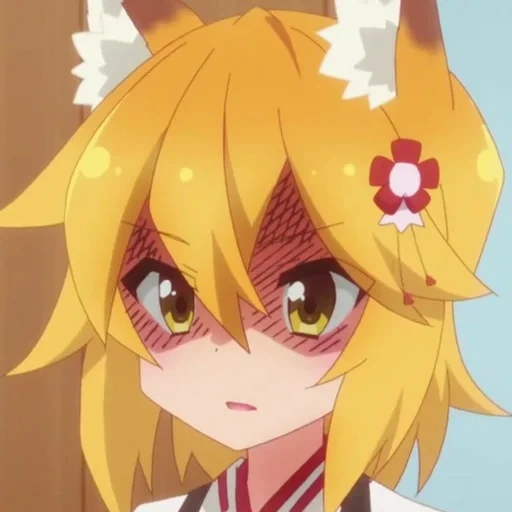 senko, fox sanko san, anime characters, lovely anime chan, annoying fox sanko san