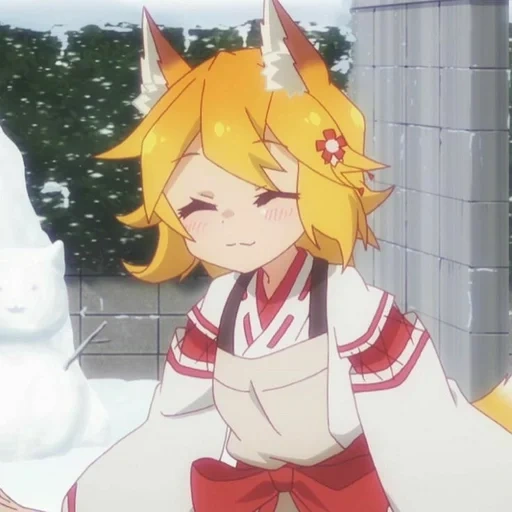 fox senko, a raposa tem uma amoreira, animação fox senke, animação da esposa de 800 anos, animação da esposa amorosa de 800 anos