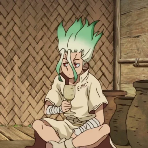 quête, rue quête, ishigami senka, senka dr stone, anime dr stone senka