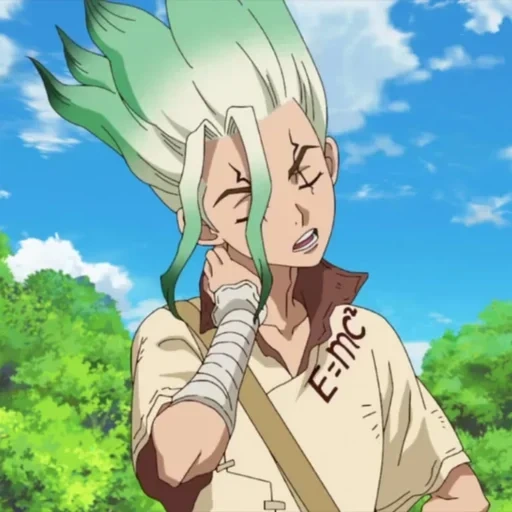 dr stone, dr stone senku, senka dr stone, hamura dr stone, kohaka dr stone