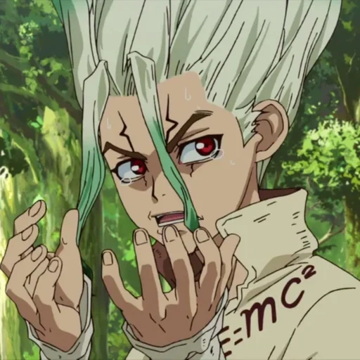 steinanime, dr stone, dr stone goul, anime dr stone, dr stone senka