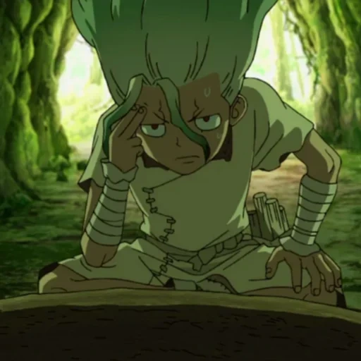 dr stone anime, dr stone senku, senka dr stone, taju dr stone vicki, anime dr stone saison 2