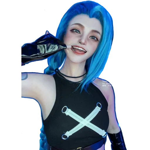 jinx alkain, cosplay kinks, acaine series kinks, jinx arkane cosplay, league of legends jinx cosplay