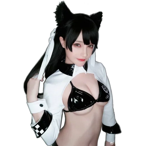 cosplay, cosplay anime, cosplay di atago race queen