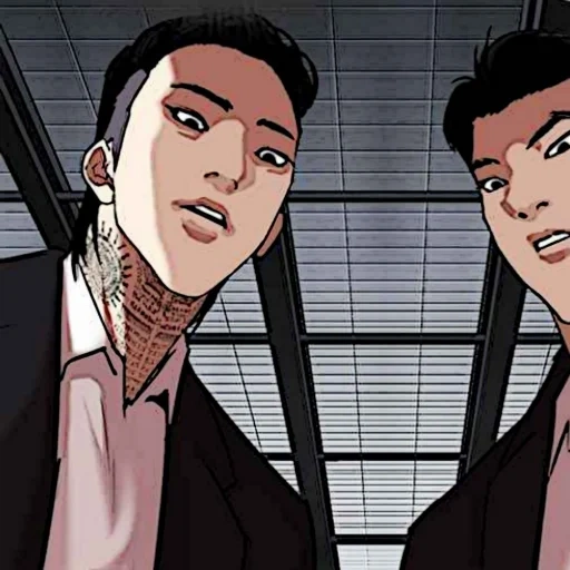 lucism samuel, tom lee lookism, manga characters, anime characters, jake kim lucism