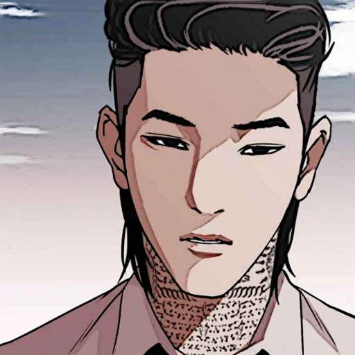 manchu, lookism, manga characters, lookism manga samuel, the author of manhwa struggle live broadcast