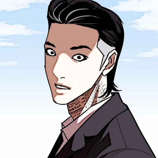 humano, mangá de anime, personagens de anime, personagens de anime, jake kim lucism