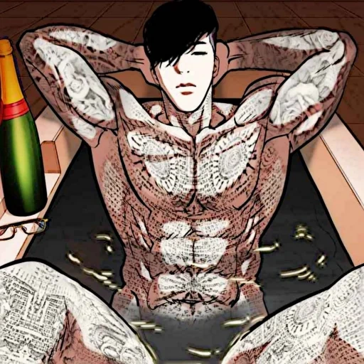 lookism, mangga manhua, karakter anime, lukisme samuel seo, samuel seo lookism