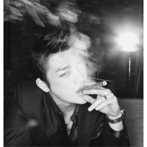 jeune homme, people, hommes, seo in-guk, man smoking