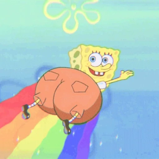 bob sponge, bob sponge rainbow, sponge têtu bob, sponge bob sponge bob, bob l'éponge carré