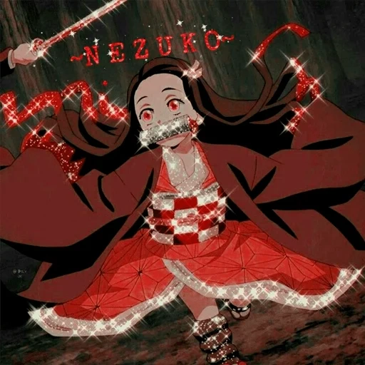 nazuko kamado, vêtements nazuko kamado, demon slayer kimetsu, demons disséquant la lame d'anime, la lame snuzuki coupe les démons