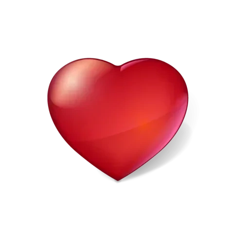 coeur, icône en forme de cœur, de cœur, de cœur, fond transparent en forme de cœur