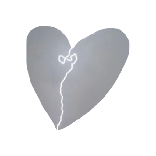 cuore, il cuore è gesso, cuore grigio, simbolo del cuore, simbolo del cuore spezzato roccioso