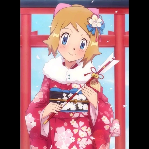 love live carts chika takami, pokémon, serena pokemon hypnose, pokemon serena dans une robe, princess pokemon anime