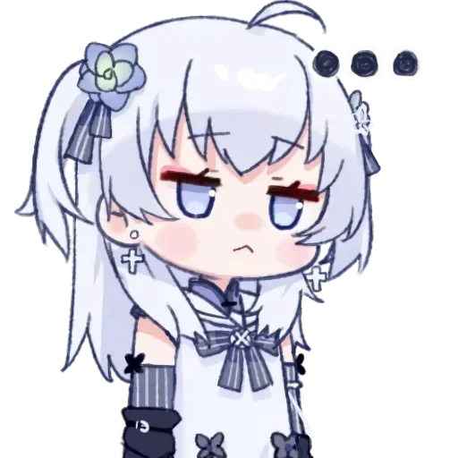 chibi, disegni anime, personaggi chibi, chibi oloristico, emilia re zero chibi