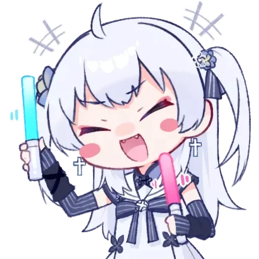 chibi, anime, arte de anime, azur lane chibi, personagens de anime