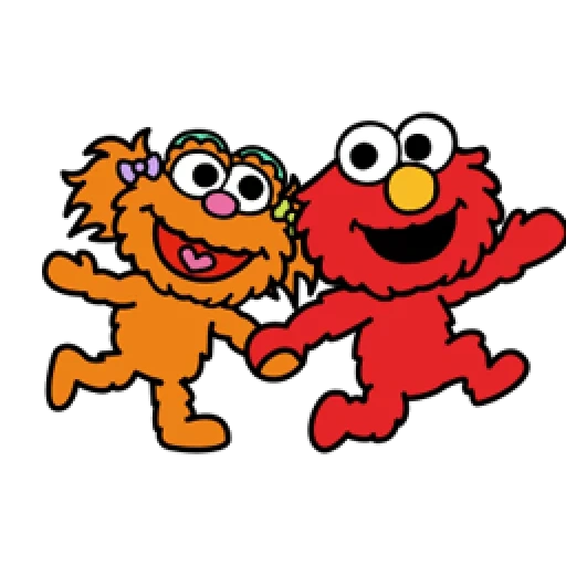 elmo, i muppet, sesame street, elmo sesame street