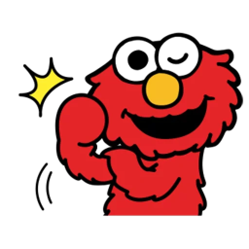 elmo, i muppet, sesame street, elmo sesame street