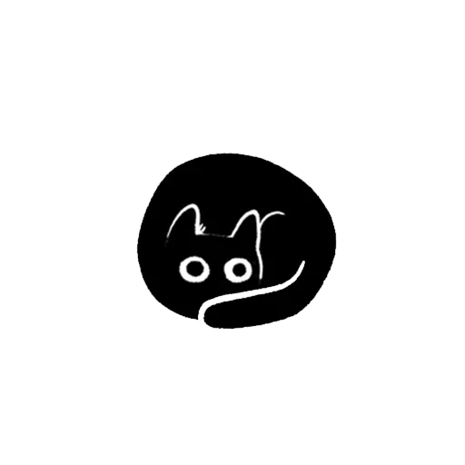 logo cat, badge de chat, icône de chat, badge du chat, logo cat