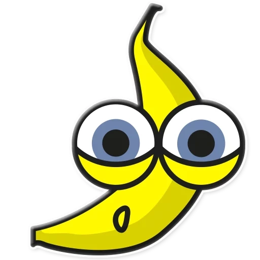 эмодзи, deidara, банана банана мультфильм