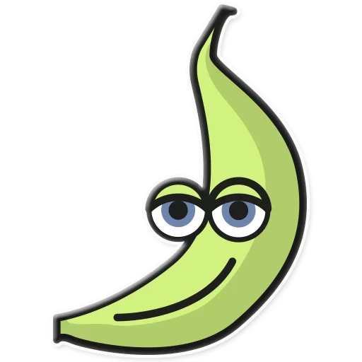 banane, emoji, kind, große banane