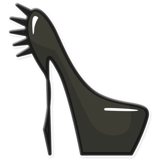 shoes, heel, high heels, shoe heel, the outline of stilettos