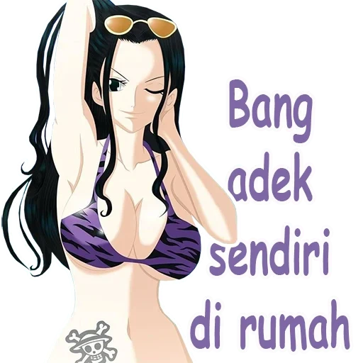 boa hancock, anime girl, hancock van pis, gadis komik bergerak