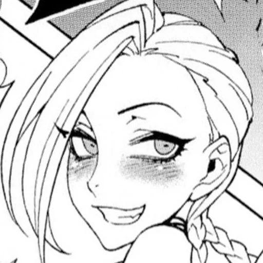 manga, anime, ahegao jinx, manga anime, ahegao disegno